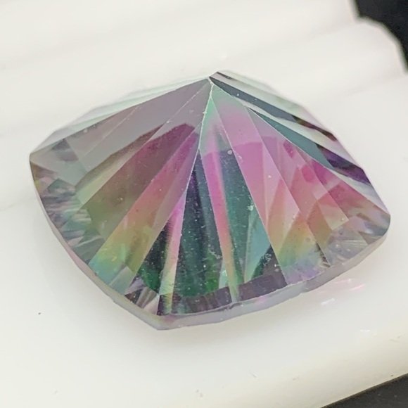 12.95ct Natural Mystic Topaz Cushion Cut - Picture 11 of 15